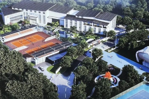 温州国际网球中心场馆提升项目竣工验收会顺利召开